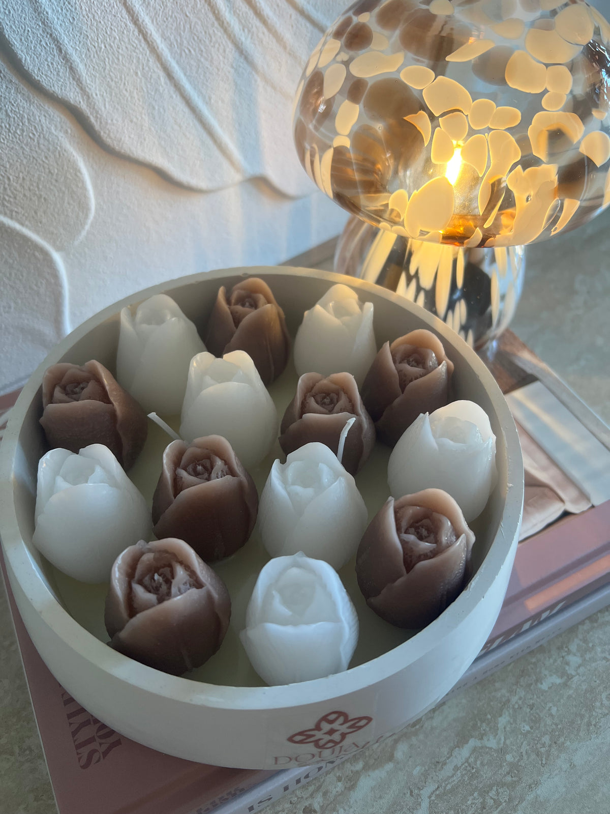 Tulips Candle Bowl