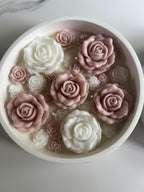 Flowers Candle Bowl