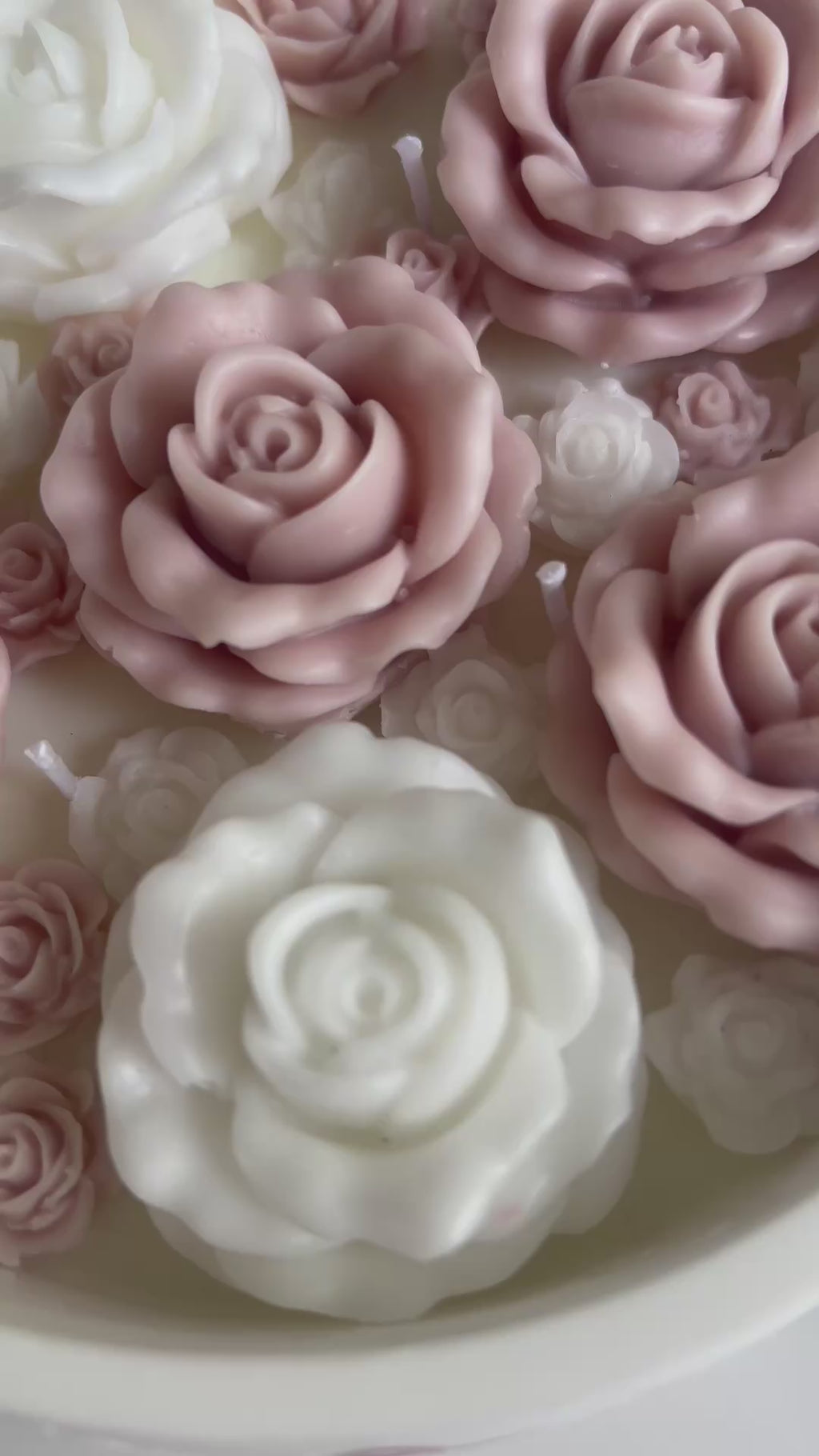 Flowers Candle Bowl