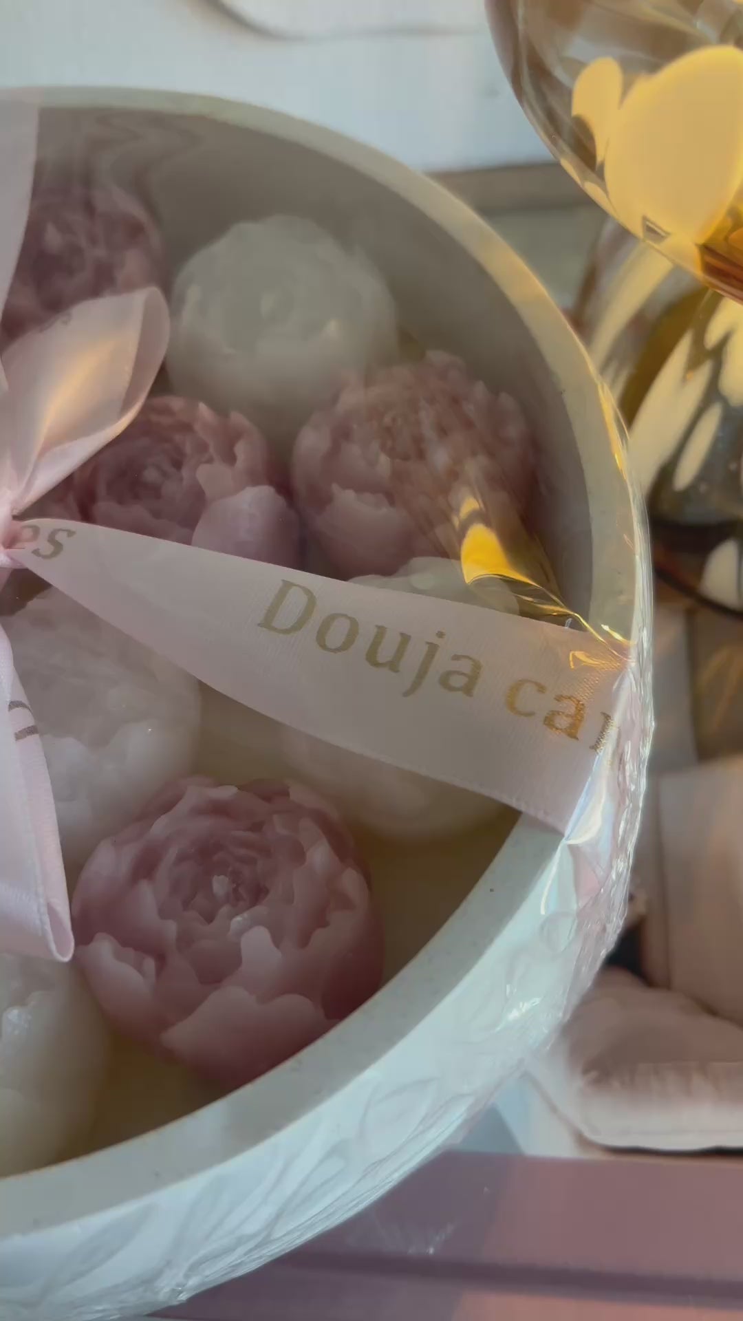 Peony Candle Bowl